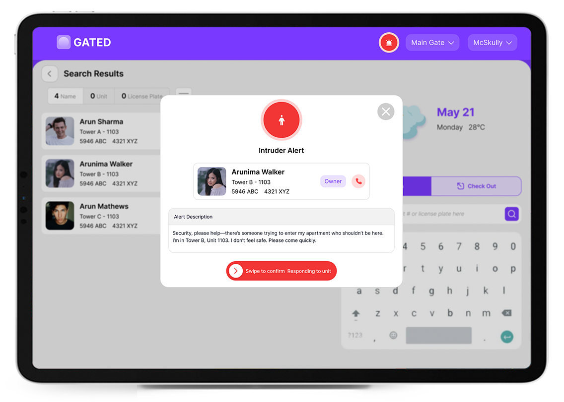 Security App Features